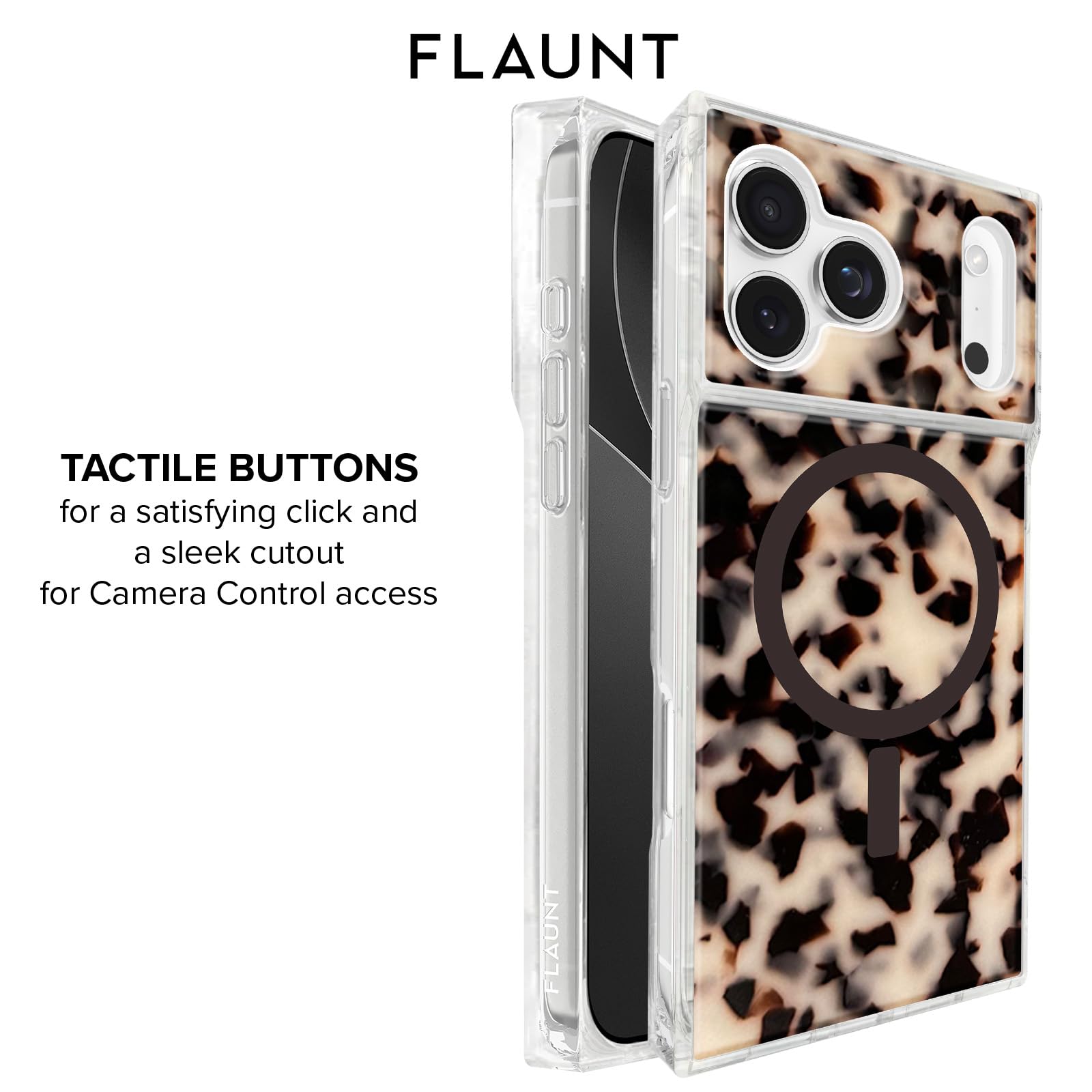 iPhone17ProMax FLAUNT（R）スクエアケース FLAUNT Square Case with MagSafe for Apple iPhone 17 Pro Max